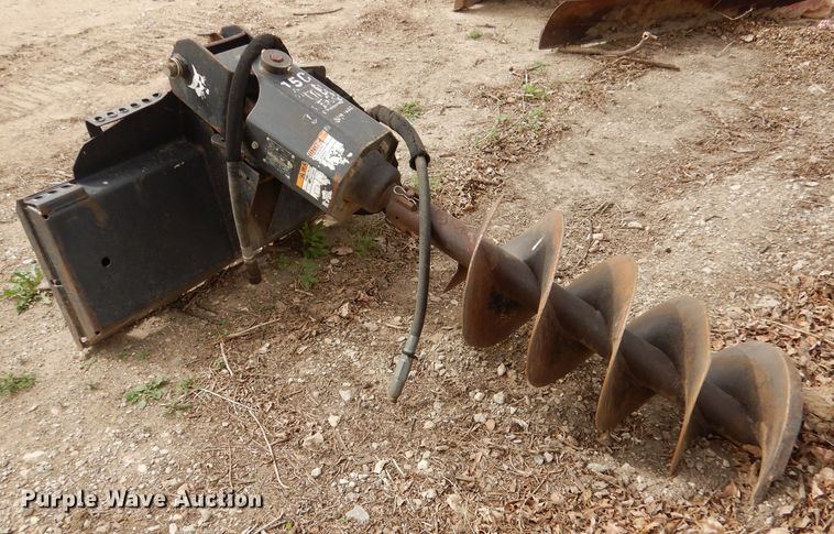 image for item LS9065 2010 Bobcat 15C skid steer auger