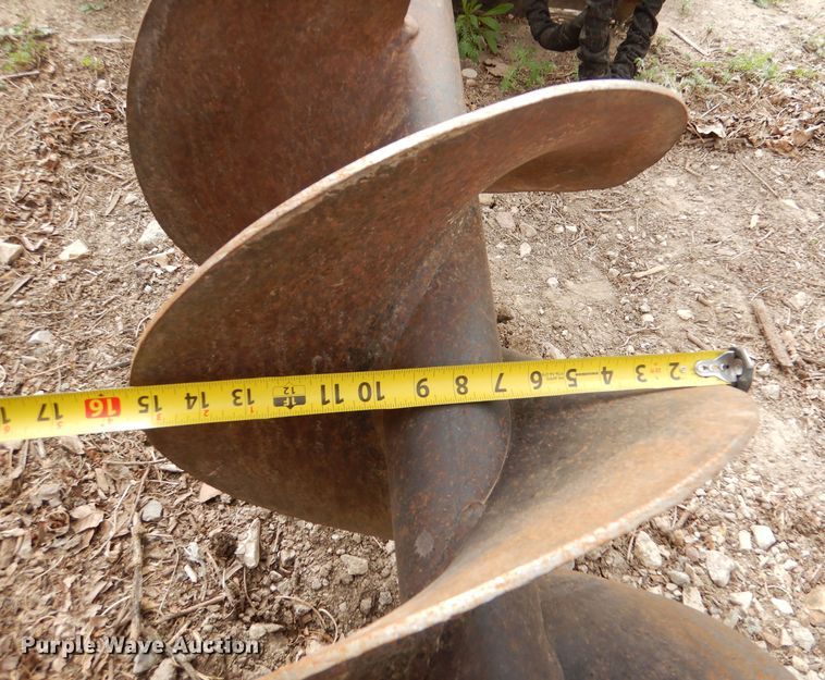 image for item LS9065 2010 Bobcat 15C skid steer auger