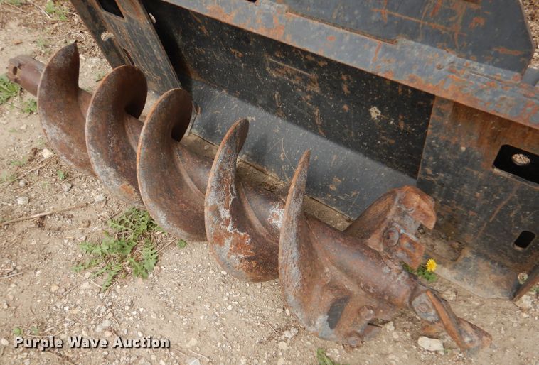image for item LS9065 2010 Bobcat 15C skid steer auger