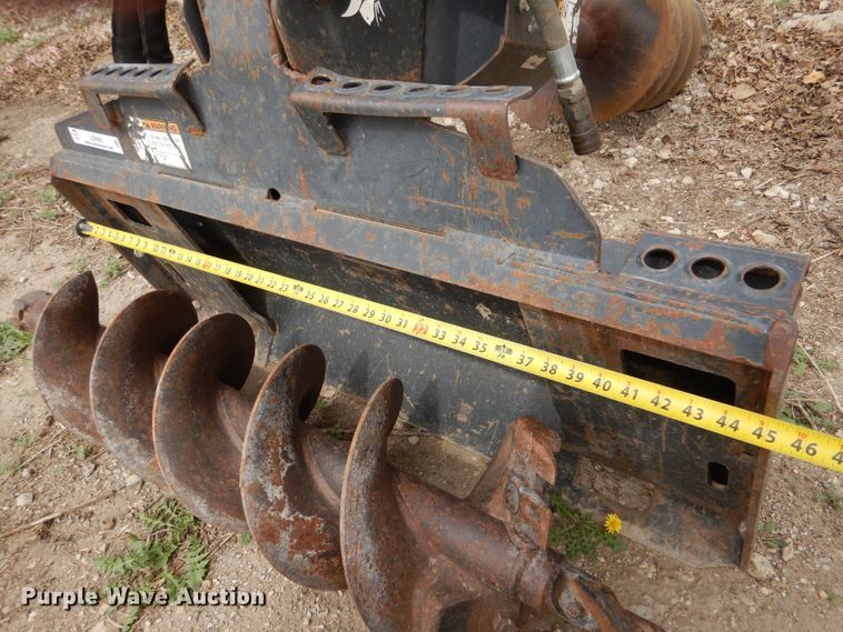 image for item LS9065 2010 Bobcat 15C skid steer auger