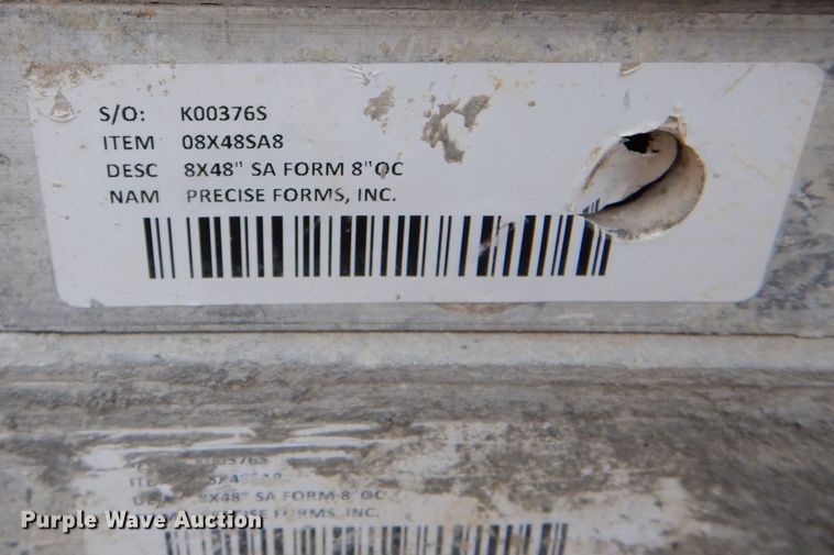 image for item LS9067 Aluminum concrete forms