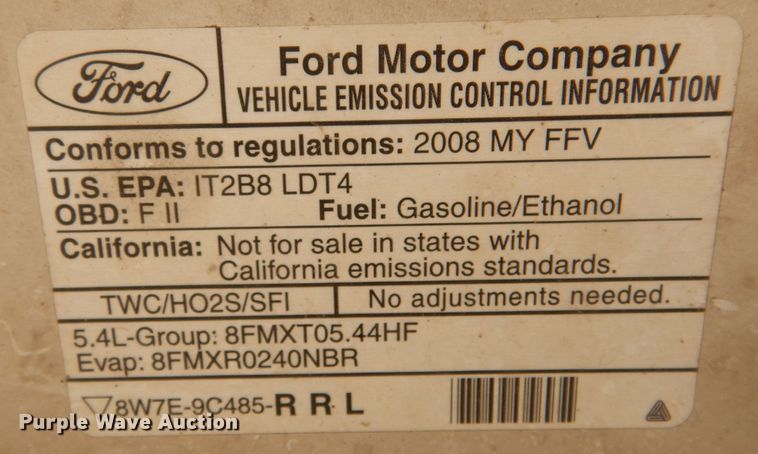 image for item LS9071 2008 Ford F150  pickup truck