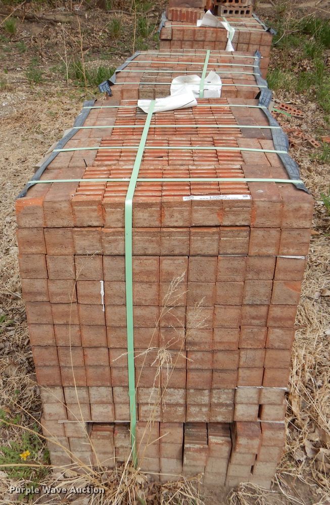 image for item LS9073 Acme Brick  Approximately 1,700 Acme Highland Gray Western King bricks