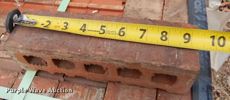 image for item LS9073 Acme Brick  Approximately 1,700 Acme Highland Gray Western King bricks