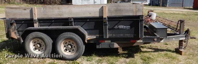image for item LS9074 2002 Titan  dump trailer