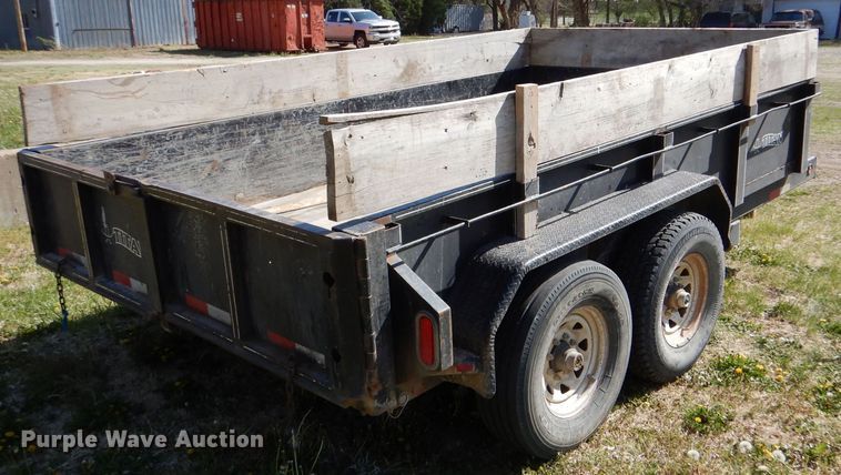 image for item LS9074 2002 Titan  dump trailer