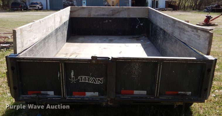 image for item LS9074 2002 Titan  dump trailer