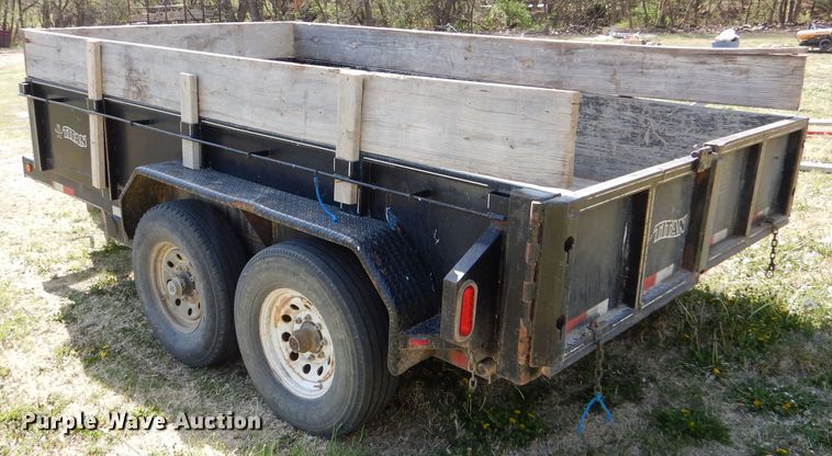 image for item LS9074 2002 Titan  dump trailer