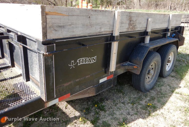 image for item LS9074 2002 Titan  dump trailer