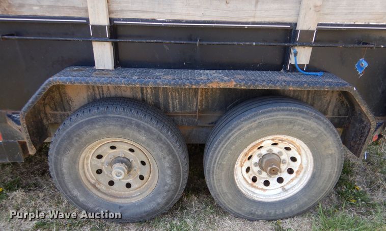 image for item LS9074 2002 Titan  dump trailer