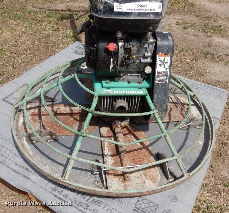 image for item LS9081 MQ Whiteman  power trowel