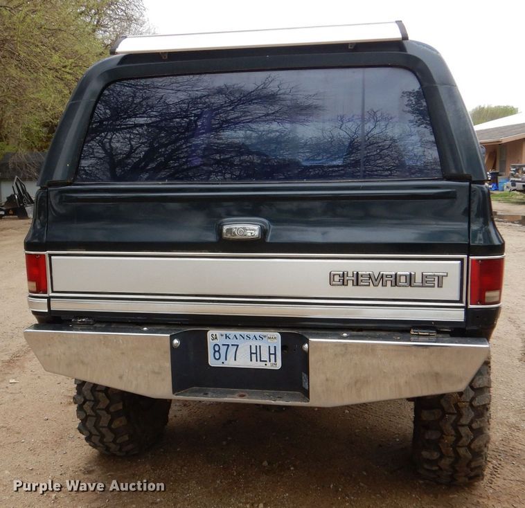 image for item LS9096 1988 Chevrolet Blazer  SUV