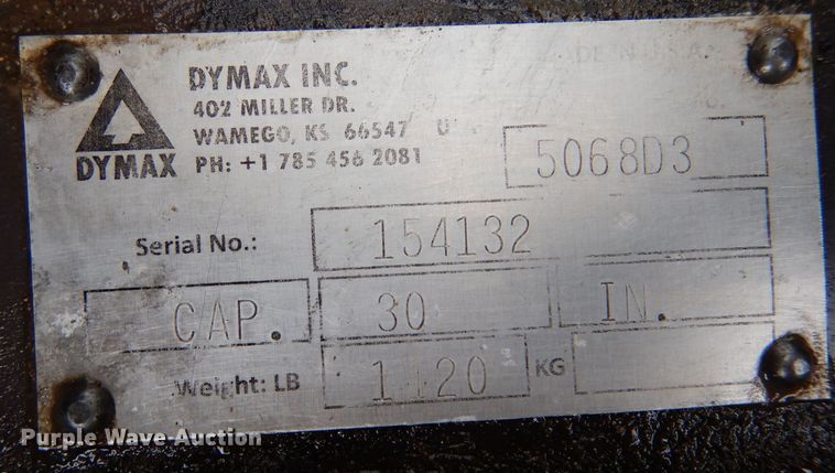 image for item LS9099 Dymax 5068D3  skid steer tree saw