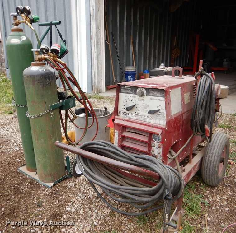 image for item LS9100 Lincoln Electric Weldanpower  welder/generator