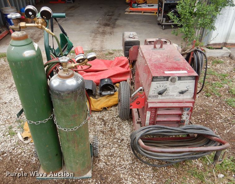 image for item LS9100 Lincoln Electric Weldanpower  welder/generator