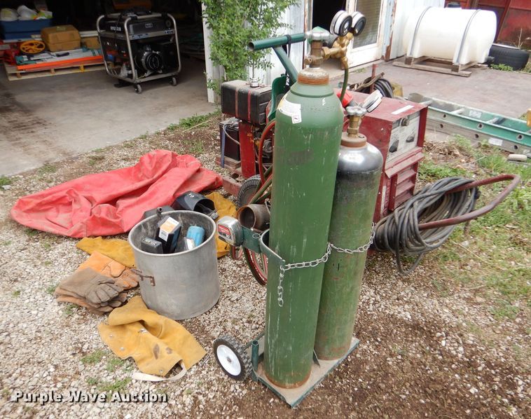 image for item LS9100 Lincoln Electric Weldanpower  welder/generator