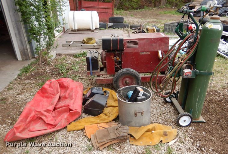 image for item LS9100 Lincoln Electric Weldanpower  welder/generator