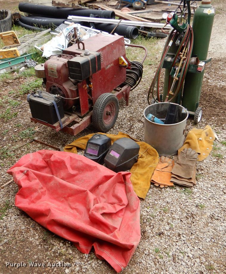 image for item LS9100 Lincoln Electric Weldanpower  welder/generator