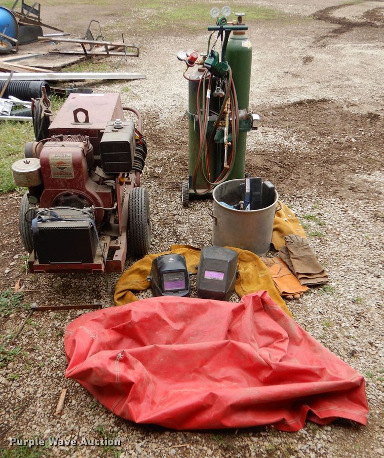 image for item LS9100 Lincoln Electric Weldanpower  welder/generator