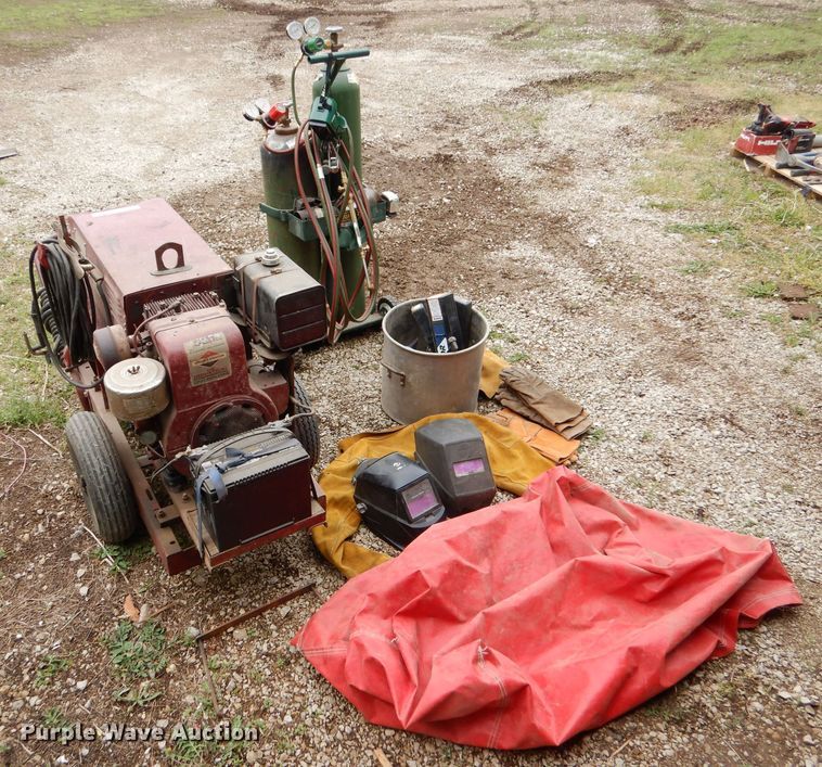 image for item LS9100 Lincoln Electric Weldanpower  welder/generator