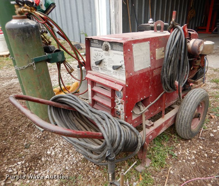 image for item LS9100 Lincoln Electric Weldanpower  welder/generator