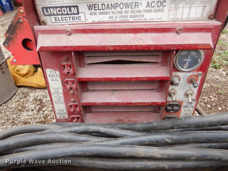 image for item LS9100 Lincoln Electric Weldanpower  welder/generator
