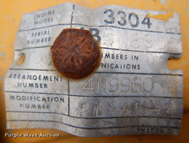 image for item MF9043 Caterpillar 3304  engine