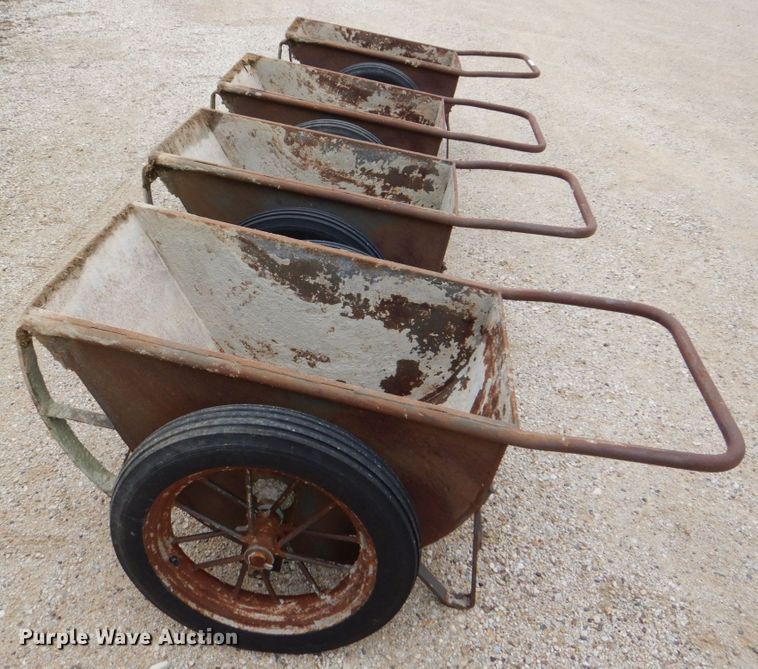 image for item MF9048 (4) Georgia Buggies steel wheelbarrows