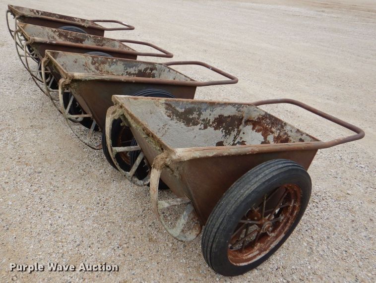 image for item MF9048 (4) Georgia Buggies steel wheelbarrows