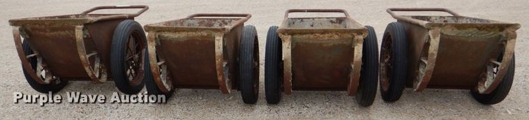 image for item MF9048 (4) Georgia Buggies steel wheelbarrows