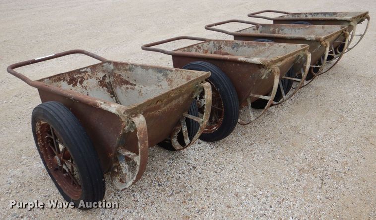 image for item MF9048 (4) Georgia Buggies steel wheelbarrows