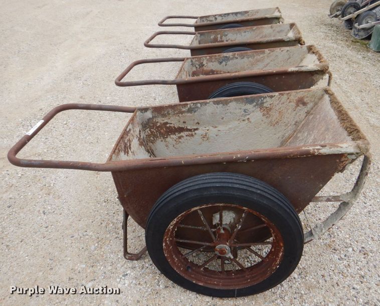 image for item MF9048 (4) Georgia Buggies steel wheelbarrows