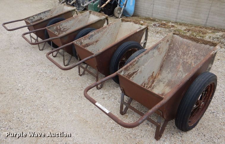 image for item MF9048 (4) Georgia Buggies steel wheelbarrows