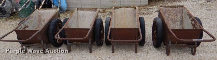 image for item MF9048 (4) Georgia Buggies steel wheelbarrows