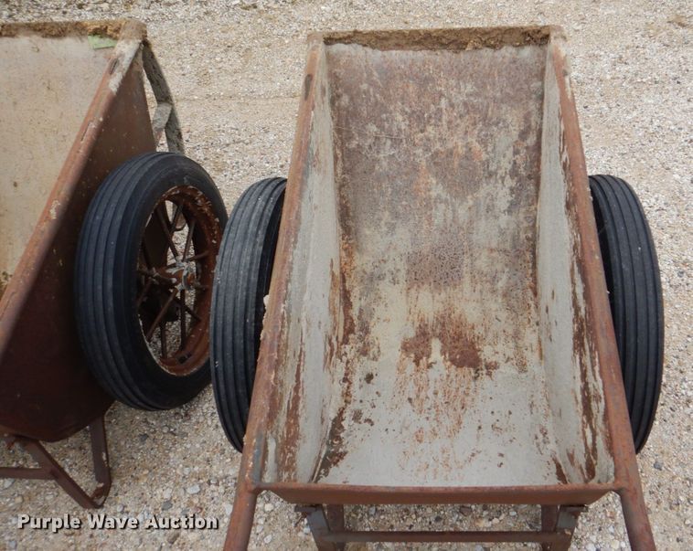 image for item MF9048 (4) Georgia Buggies steel wheelbarrows