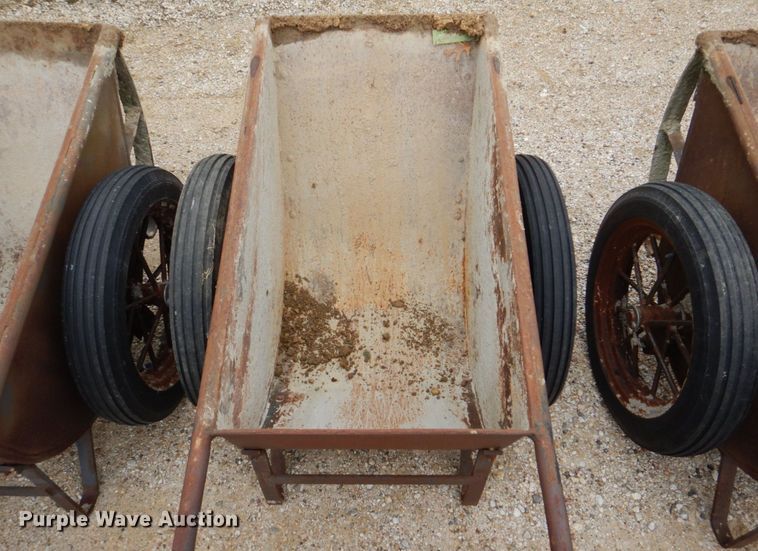image for item MF9048 (4) Georgia Buggies steel wheelbarrows