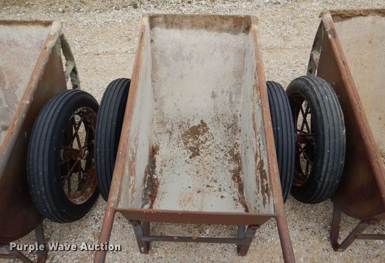 image for item MF9048 (4) Georgia Buggies steel wheelbarrows