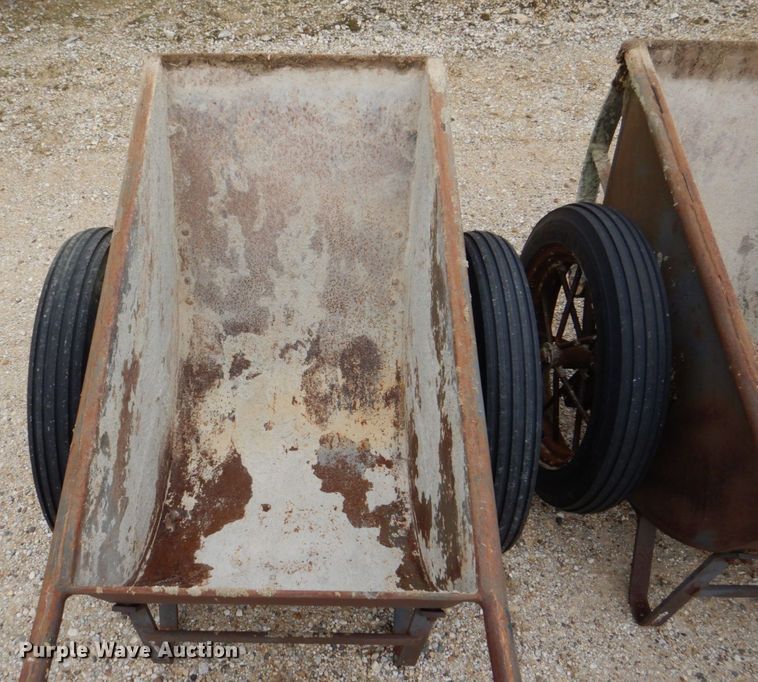 image for item MF9048 (4) Georgia Buggies steel wheelbarrows