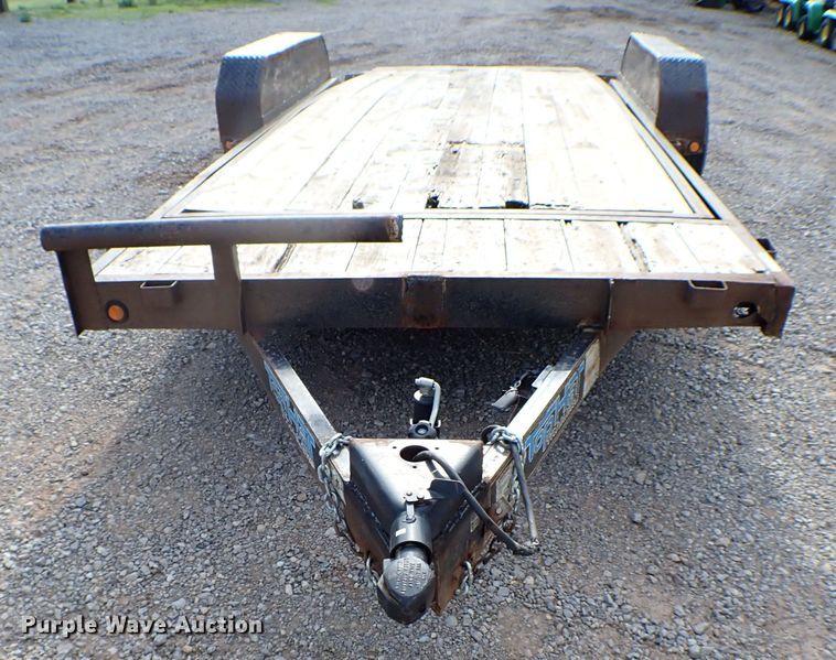 image for item MF9332 2012 Top Hat TDS20X7-14E-F  tilt deck equipment trailer