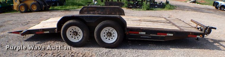 image for item MF9332 2012 Top Hat TDS20X7-14E-F  tilt deck equipment trailer