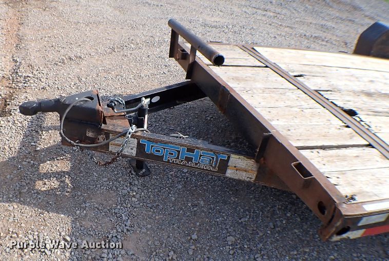 image for item MF9332 2012 Top Hat TDS20X7-14E-F  tilt deck equipment trailer