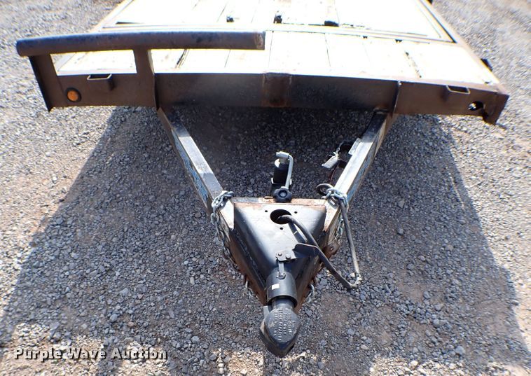 image for item MF9332 2012 Top Hat TDS20X7-14E-F  tilt deck equipment trailer