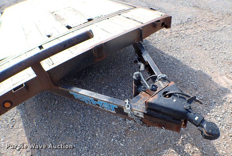 image for item MF9332 2012 Top Hat TDS20X7-14E-F  tilt deck equipment trailer