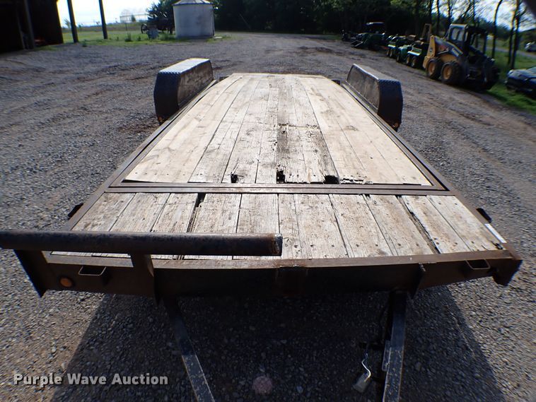 image for item MF9332 2012 Top Hat TDS20X7-14E-F  tilt deck equipment trailer