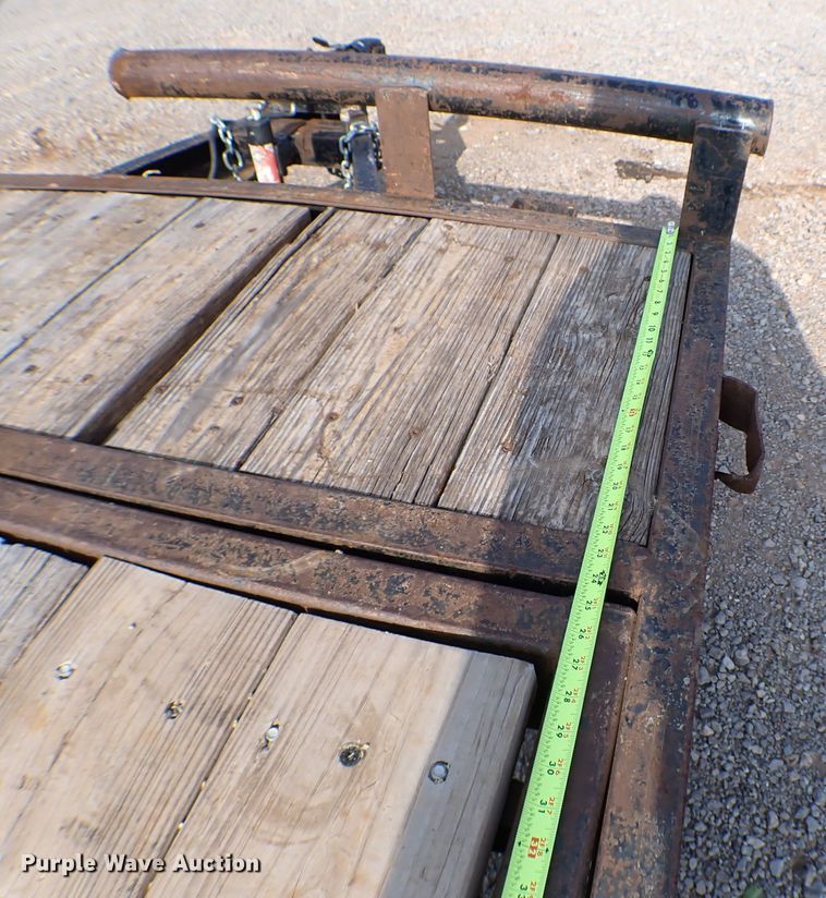 image for item MF9332 2012 Top Hat TDS20X7-14E-F  tilt deck equipment trailer