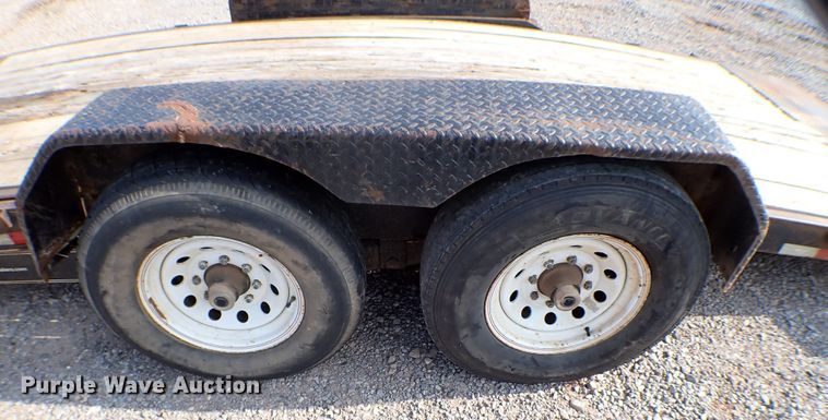 image for item MF9332 2012 Top Hat TDS20X7-14E-F  tilt deck equipment trailer