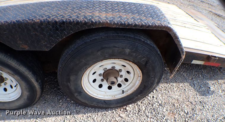 image for item MF9332 2012 Top Hat TDS20X7-14E-F  tilt deck equipment trailer