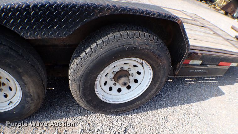 image for item MF9332 2012 Top Hat TDS20X7-14E-F  tilt deck equipment trailer