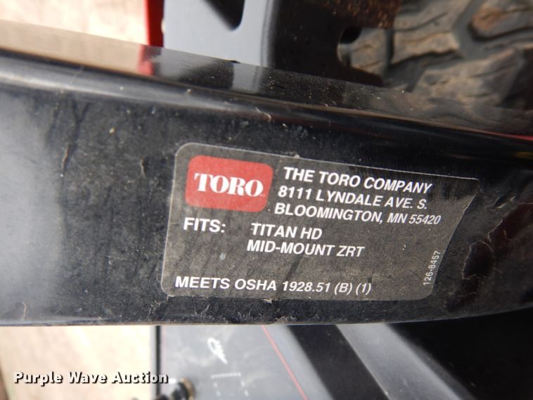 image for item MF9566 Toro Titan Max 76601  ZTR lawn mower