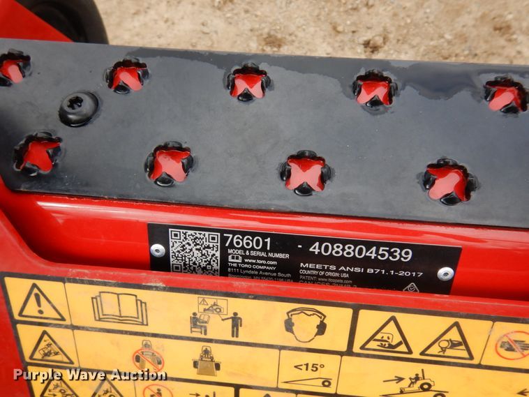 image for item MF9566 Toro Titan Max 76601  ZTR lawn mower